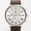 Watch Faux Leather Strap