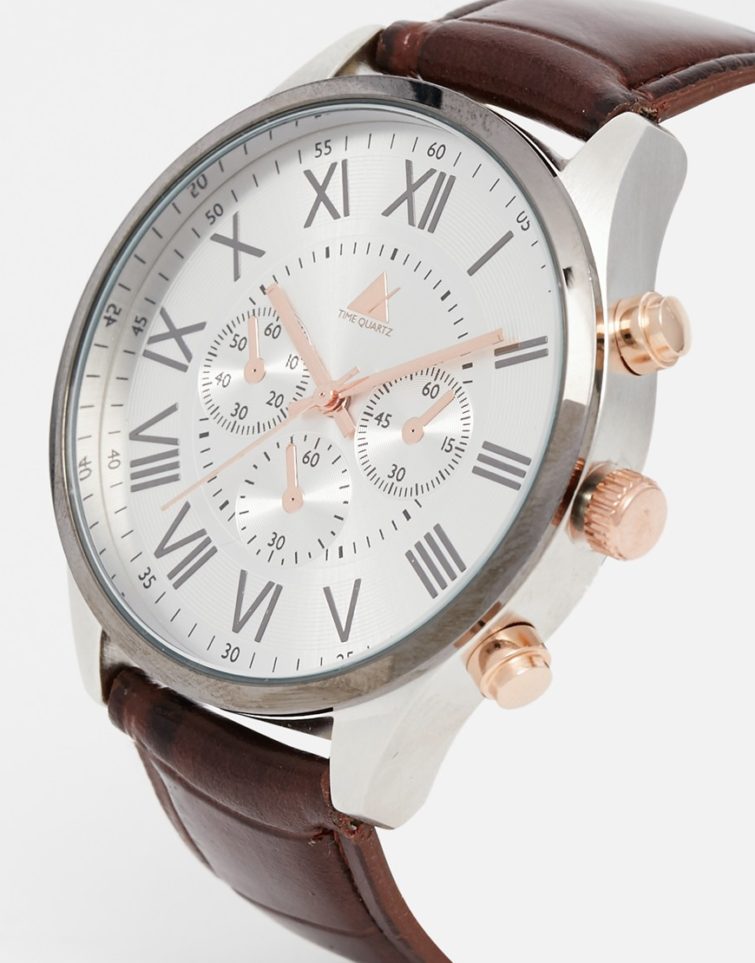 Watch Faux Leather Strap - Image 2